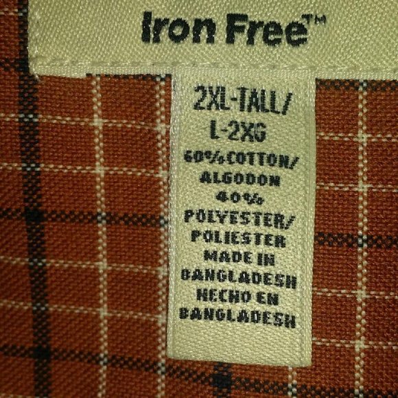 Like New St. John's Bay Men's Shirt  2XLT - Picture 2 of 3